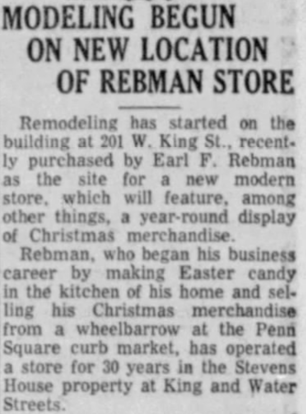 1954 new location